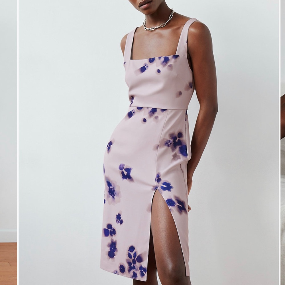 Aritzia Babaton 90s Slit Dress NWT